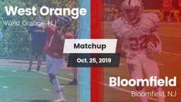Matchup: West Orange High vs. Bloomfield  2019