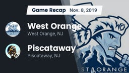 Recap: West Orange  vs. Piscataway  2019