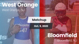 Matchup: West Orange High vs. Bloomfield  2020