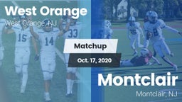 Matchup: West Orange High vs. Montclair  2020