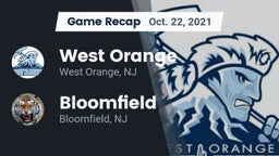 Recap: West Orange  vs. Bloomfield  2021