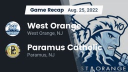 Recap: West Orange  vs. Paramus Catholic  2022