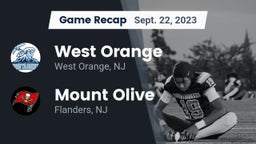 Recap: West Orange  vs. Mount Olive  2023