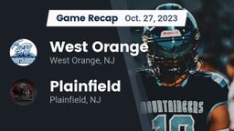 Recap: West Orange  vs. Plainfield  2023