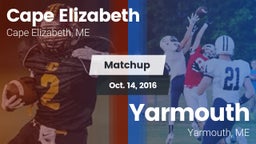 Matchup: Cape Elizabeth vs. Yarmouth  2016