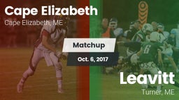 Matchup: Cape Elizabeth vs. Leavitt  2017