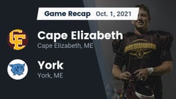 Recap: Cape Elizabeth  vs. York  2021