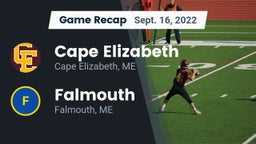 Recap: Cape Elizabeth  vs. Falmouth  2022