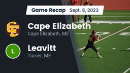 Recap: Cape Elizabeth  vs. Leavitt  2023