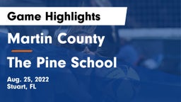 Martin County  vs The Pine School Game Highlights - Aug. 25, 2022