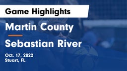 Martin County  vs Sebastian River  Game Highlights - Oct. 17, 2022