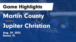 Martin County  vs Jupiter Christian  Game Highlights - Aug. 29, 2023