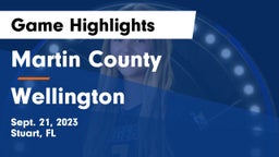 Martin County  vs Wellington  Game Highlights - Sept. 21, 2023