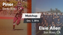 Matchup: Piner vs. Elsie Allen  2016