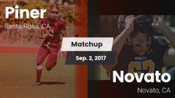 Matchup: Piner   vs. Novato  2017