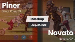 Matchup: Piner   vs. Novato  2018