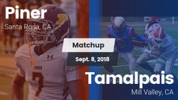 Matchup: Piner   vs. Tamalpais  2018