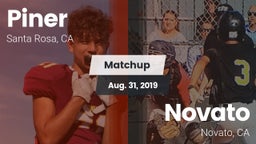 Matchup: Piner   vs. Novato  2019