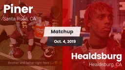 Matchup: Piner   vs. Healdsburg  2019