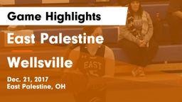 East Palestine  vs Wellsville  Game Highlights - Dec. 21, 2017