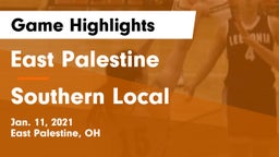 East Palestine  vs Southern Local  Game Highlights - Jan. 11, 2021