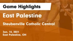 East Palestine  vs Steubenville Catholic Central Game Highlights - Jan. 14, 2021