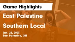 East Palestine  vs Southern Local  Game Highlights - Jan. 26, 2023