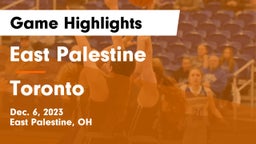 East Palestine  vs Toronto  Game Highlights - Dec. 6, 2023