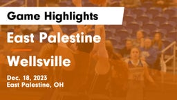 East Palestine  vs Wellsville  Game Highlights - Dec. 18, 2023