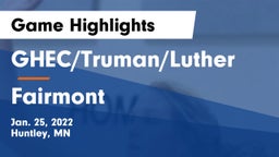 GHEC/Truman/Luther vs Fairmont  Game Highlights - Jan. 25, 2022