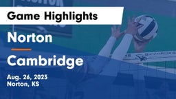 Norton  vs Cambridge  Game Highlights - Aug. 26, 2023