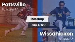 Matchup: Pottsville vs. Wissahickon  2017