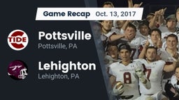 Recap: Pottsville  vs. Lehighton  2017