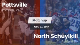 Matchup: Pottsville vs. North Schuylkill  2017
