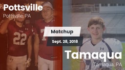 Matchup: Pottsville vs. Tamaqua  2018