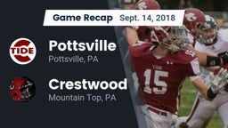 Recap: Pottsville  vs. Crestwood  2018