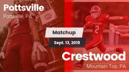 Matchup: Pottsville vs. Crestwood  2019