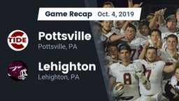 Recap: Pottsville  vs. Lehighton  2019