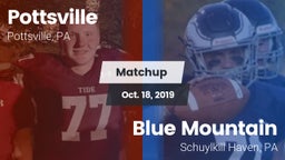Matchup: Pottsville vs. Blue Mountain  2019