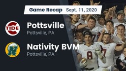 Recap: Pottsville  vs. Nativity BVM  2020