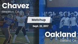 Matchup: Chavez vs. Oakland  2017