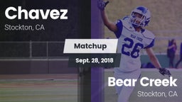 Matchup: Chavez vs. Bear Creek  2018