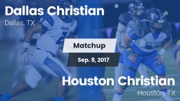 Matchup: Dallas Christian vs. Houston Christian  2016