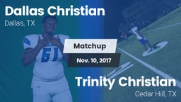 Matchup: Dallas Christian vs. Trinity Christian  2017