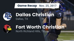 Recap: Dallas Christian  vs. Fort Worth Christian  2017