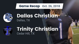 Recap: Dallas Christian  vs. Trinity Christian  2018