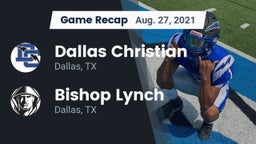 Recap: Dallas Christian  vs. Bishop Lynch  2021