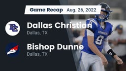 Recap: Dallas Christian  vs. Bishop Dunne  2022
