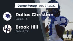 Recap: Dallas Christian  vs. Brook Hill   2022