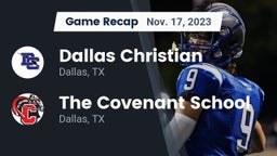 Recap: Dallas Christian  vs. The Covenant School 2023